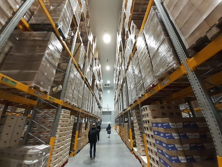 Centro logístico de Lidl en Nanclares de La Oca. Foto: EITB Media