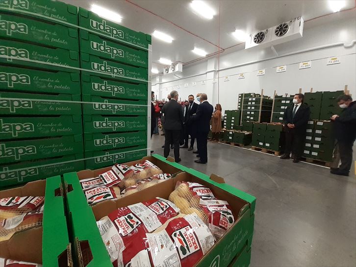 Centro logístico de Lidl en Nanclares de La Oca. Foto: EITB Media