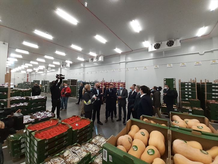 Centro logístico de Lidl en Nanclares de La Oca. Foto: EITB Media