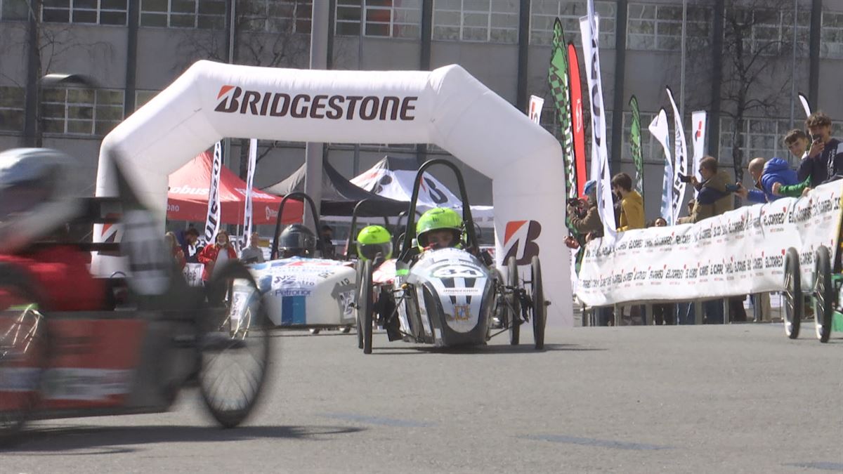 Carrera Greenpower Iberia-Bridgestone en Bilbao