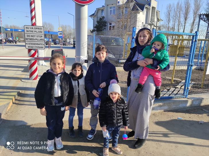 Familia ucraniana en Moldavia