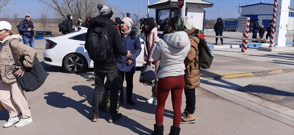 Frontera de Moldavia con Ucrania