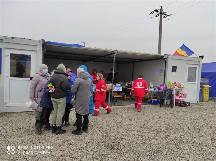 Refugiados ucranianos en Rumanía