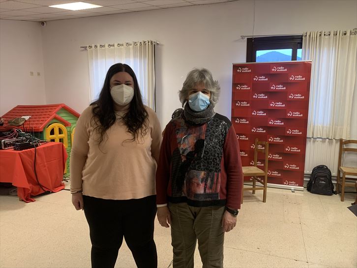 Ainhoa Murua y Judith Olabe