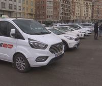 Un convoy de taxistas parte desde Bilbao hacia Ucrania para recoger personas refugiadas