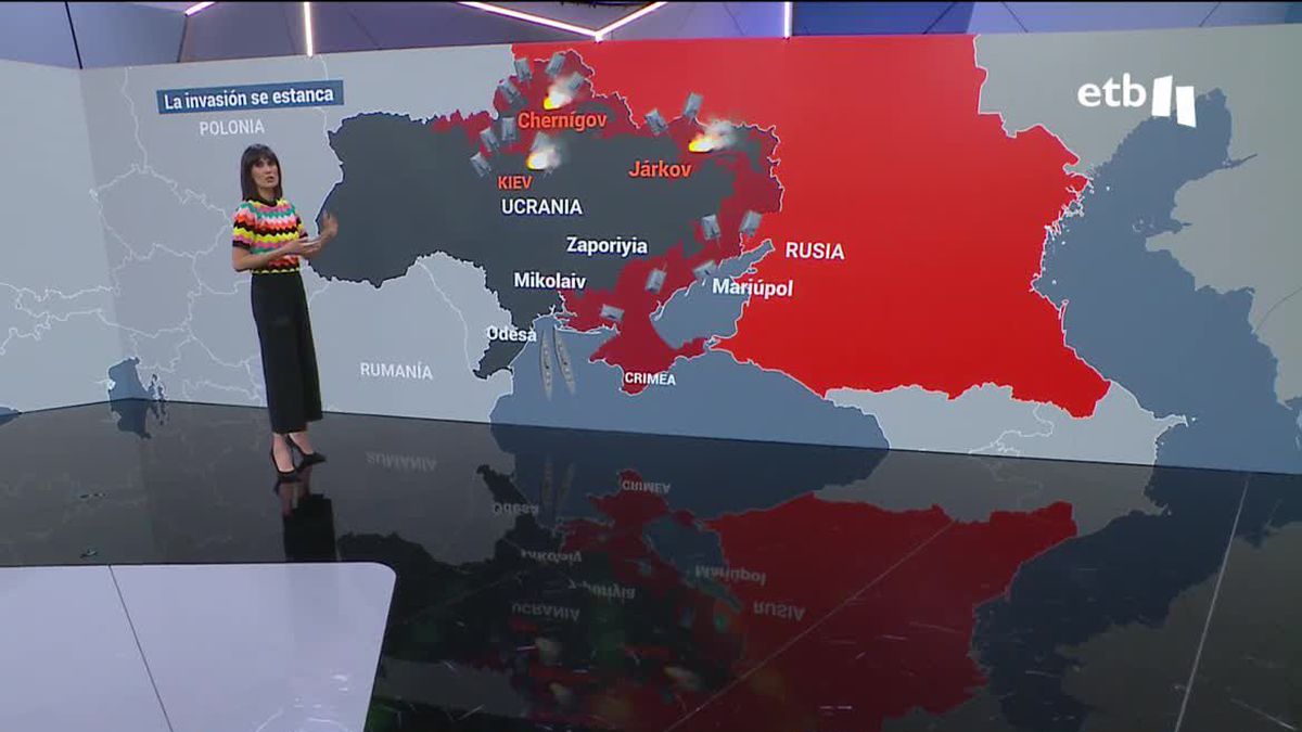 Guerra en Ucrania. Imagen: EITB Media