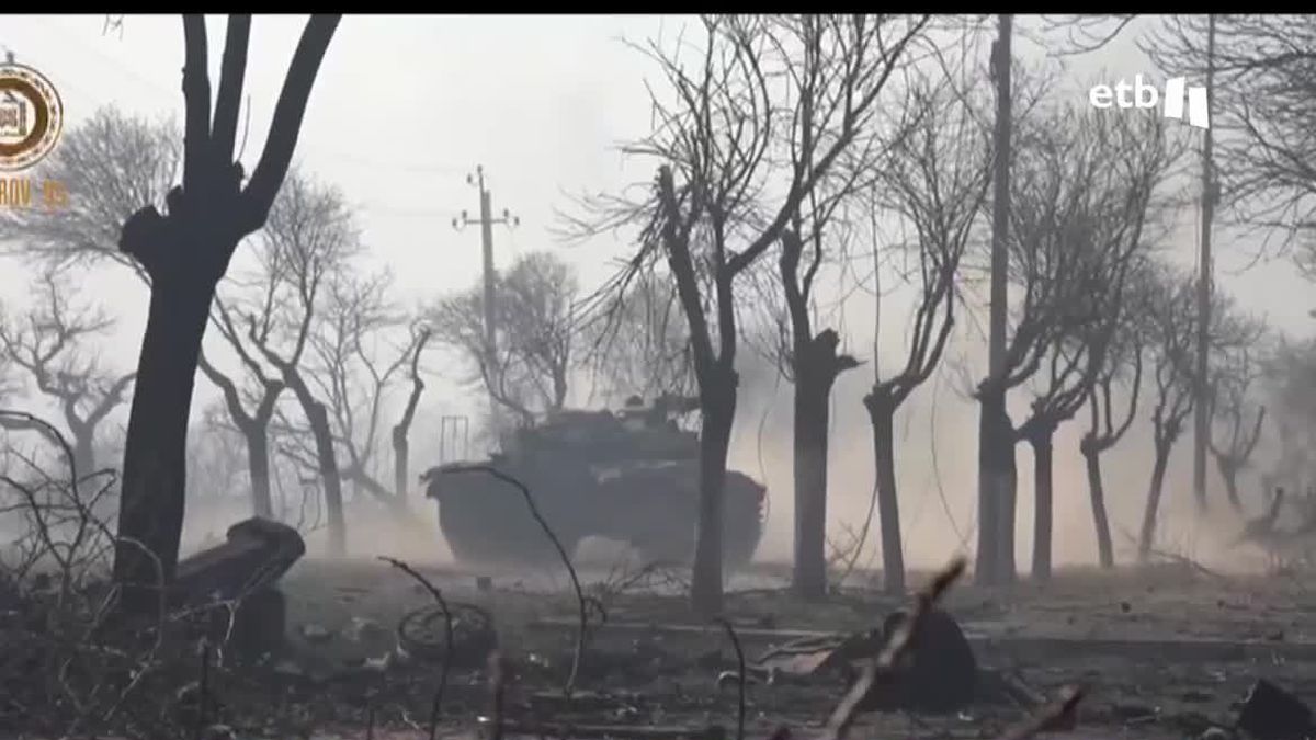 Guerra en Ucrania. Imagen: EITB Media