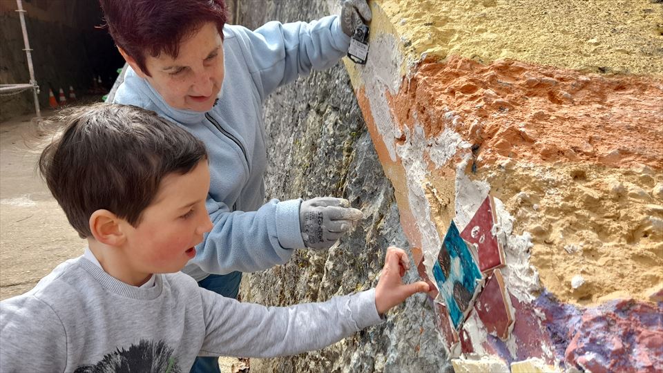 Una actuación artística participativa e intergeneracional