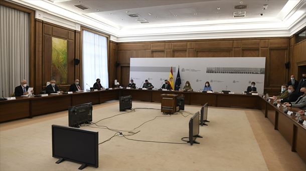 Reunión del lunes entre el Gobierno de España con el CNTC.