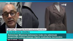 Igor Uria (Balenciaga Museoa): Jantziekin bezeroen mugimenduen armonia handitzea nahi zuen Balenciagak