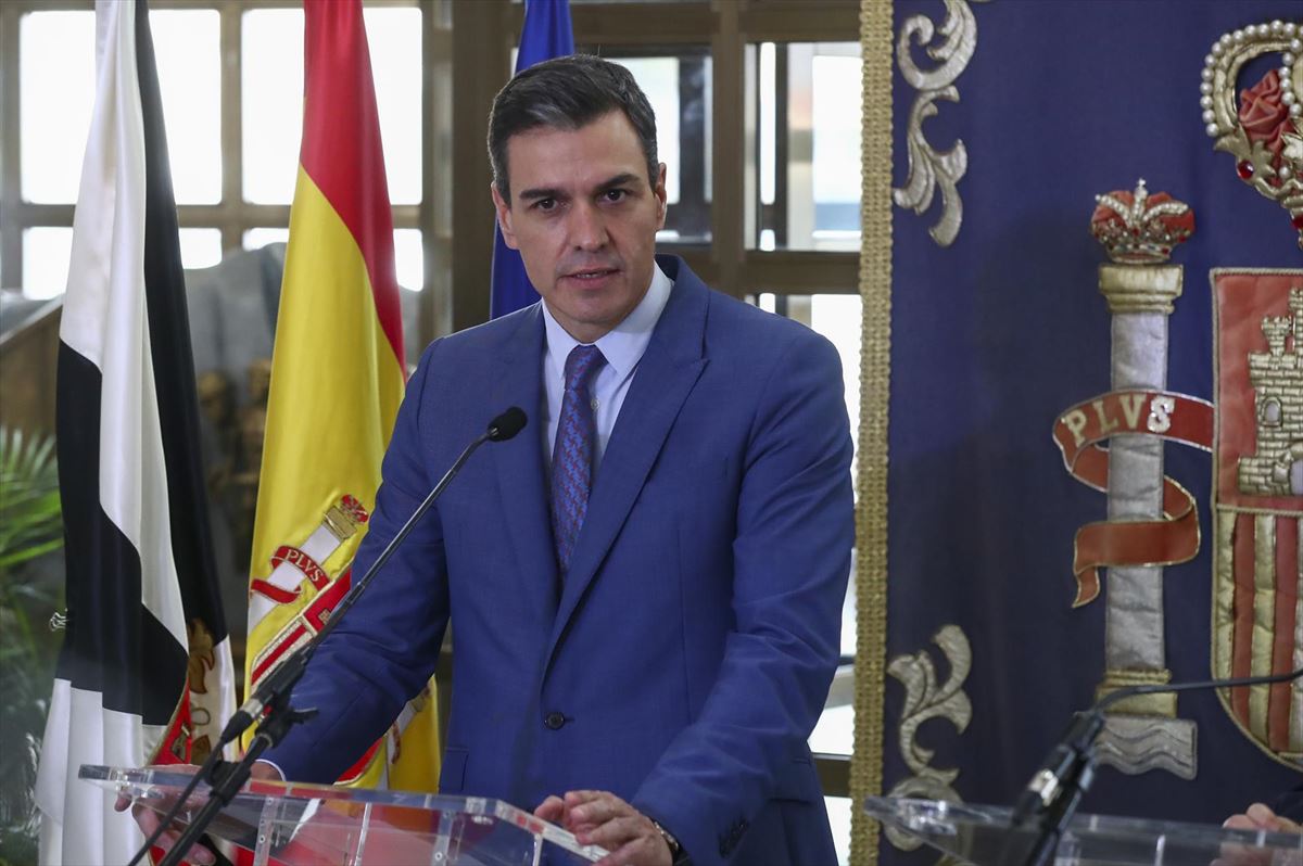 Pedro Sánchez interviene este miércoles en una comparecencia de prensa en Ceuta