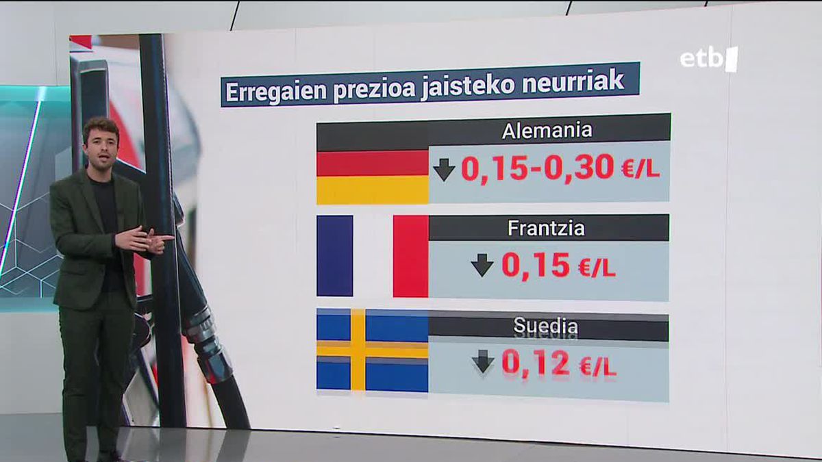 Erregaien prezioa. Irudia: EITB Media