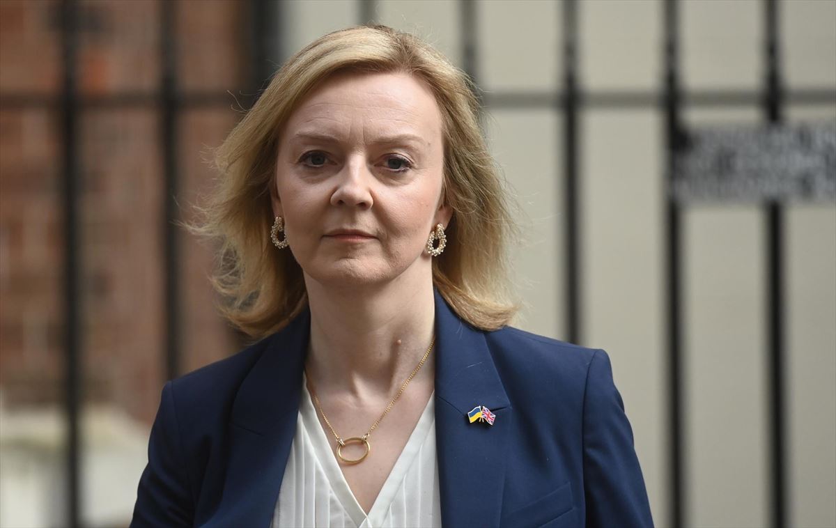 La ministra de Exteriores británica, Elizabeth Truss. Foto: EFE