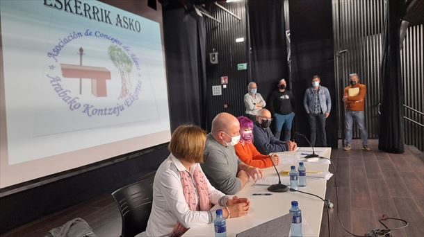 9.-Presentación de la candidatura encabezada por Joseba Terreros, pdte. de la Junta Administrativa de Arespalditza