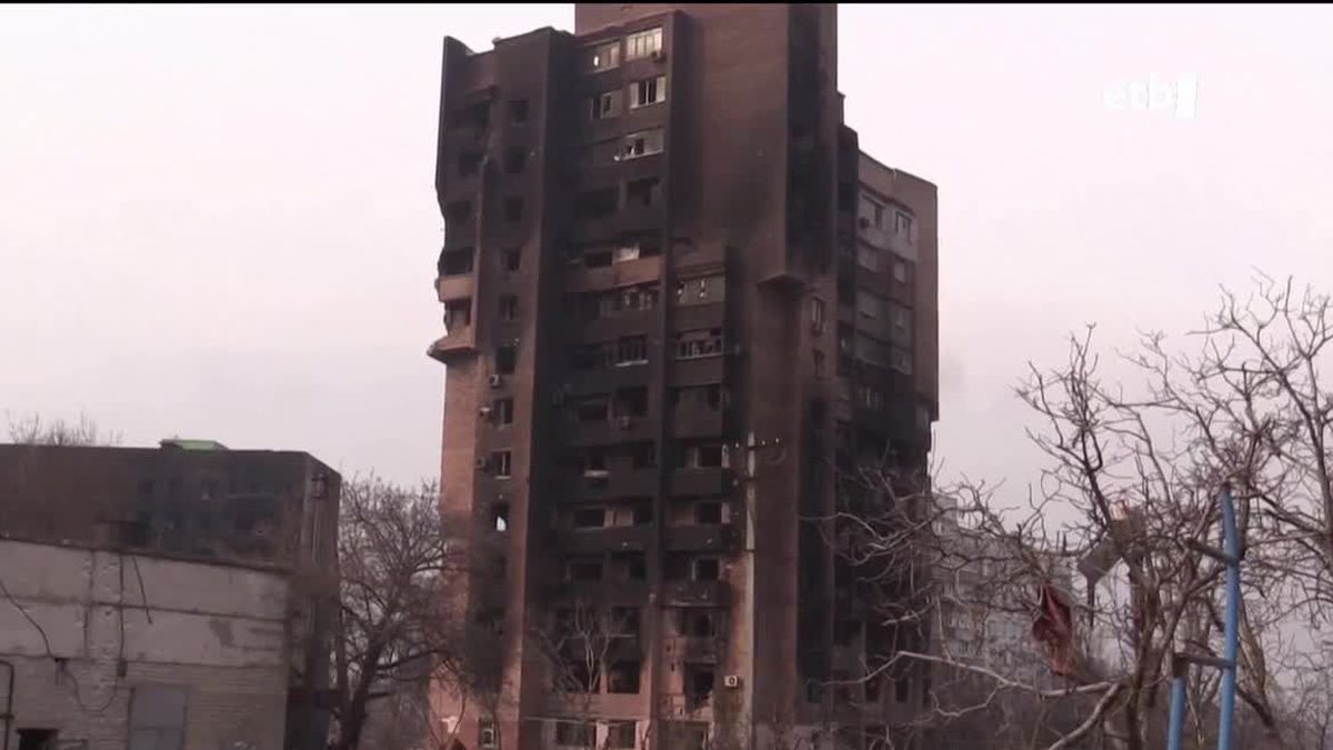 Mariupol. EITB Mediaren bideo bateko irudia