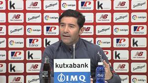 Marcelino: ''Estamos en un buen momento de juego y tenemos que intentar prolongarlo''