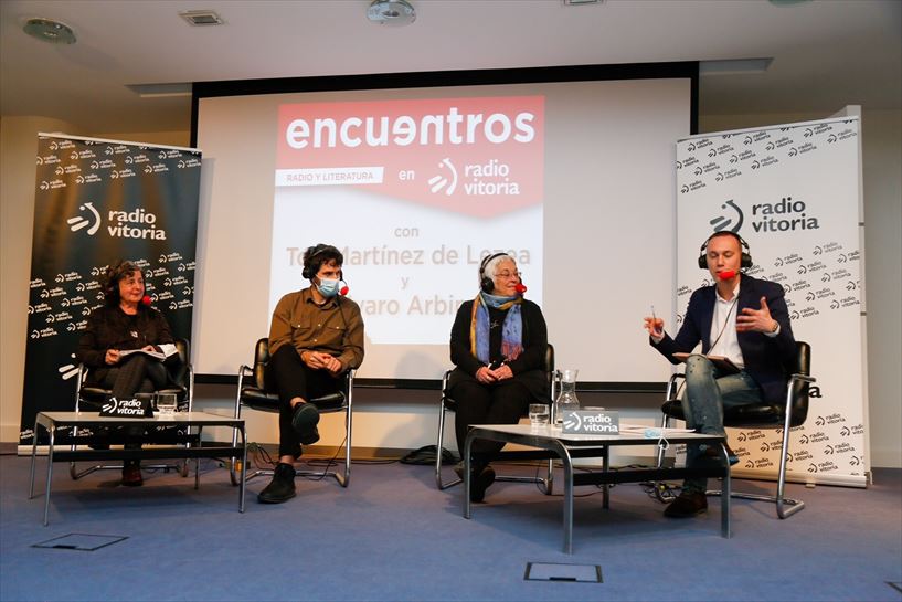 Amparao Montero, Álvaro Arbina, Toti Martínez de Lzea y Aratz Goikoetxea