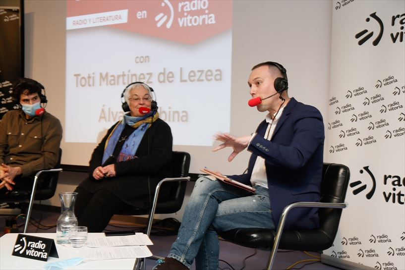 Álvaro Arbina, Toti Martinez de Lezea y Aratx Goikoetxea