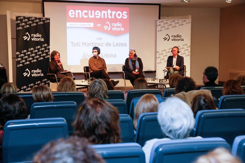  Amparo Montero, Álvaro Arbina, Toti Martinez de Lezea y Aratz Goikoetxea