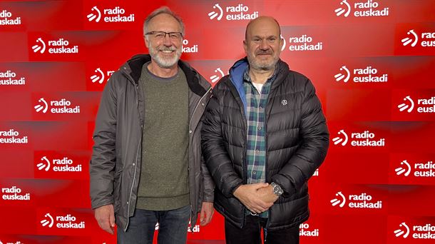 Andreas Schäfter y Jesús Notario de la Asociación Osaginez - Crecer en Salud