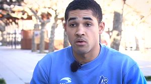 Aarón Arbizu, expectante e ilusionado ante su debut en profesionales