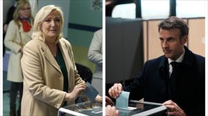 Macron se impone en la primera vuelta de las presidenciales por delante de Le Pen