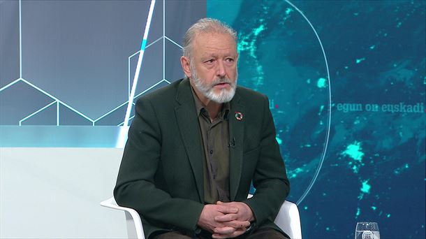 Roberto Uriarte, en 'Egun On Euskadi'. Imagen de archivo de EITB. 