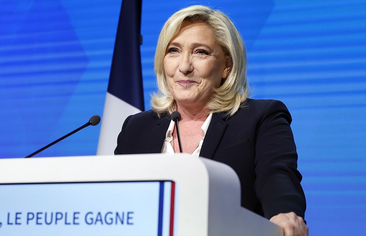Marine Le Pen. Foto: EFE.