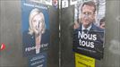 Ezkerrean eta eskuinean ari dira boto bila Macron eta Le Pen