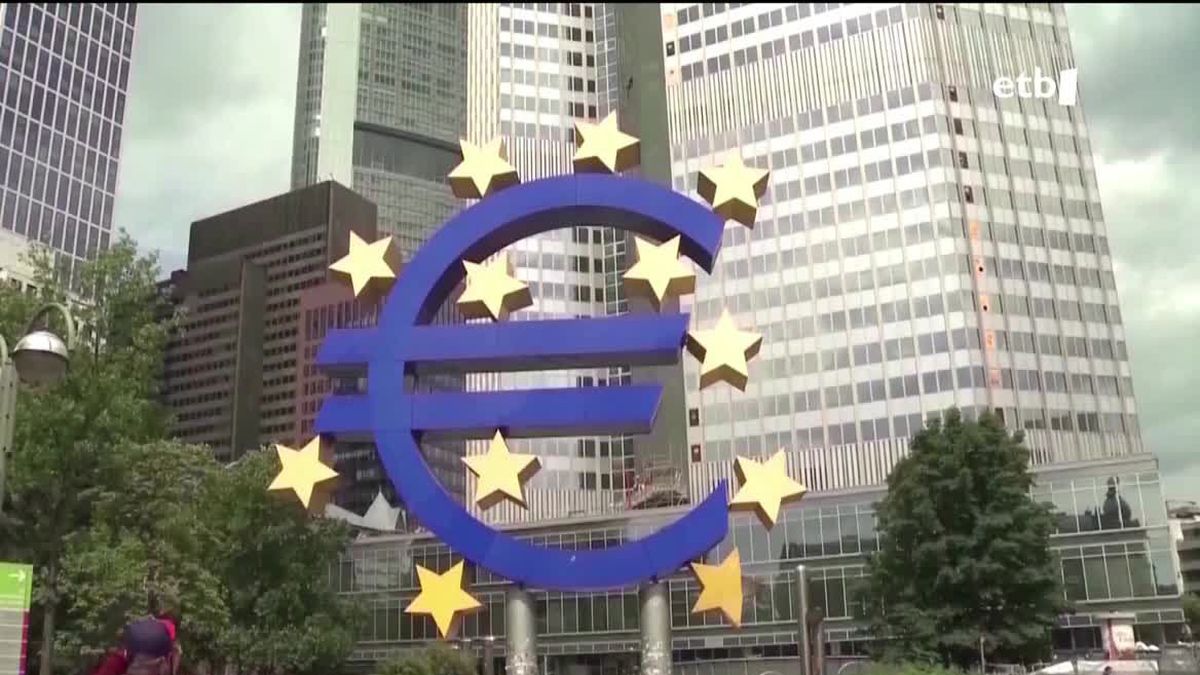 Europako Banku Zentrala. EITB Mediaren bideo bateko irudia
