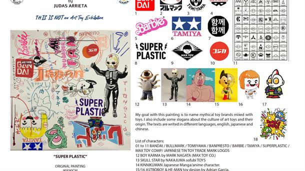 "My Favorite Art Toys", el universo lúdico-artístico de Judas Arrieta se expone en Barakaldo
