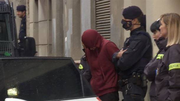 El violador de Igualada, en el momento de su detención