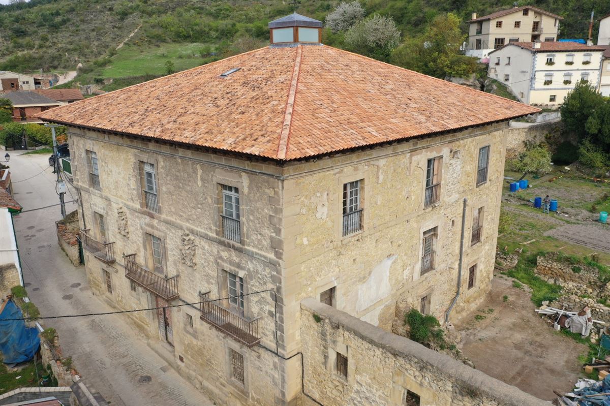 El Palacio Zambrana-Herrán de Salinas de Añana renace en el siglo XXI