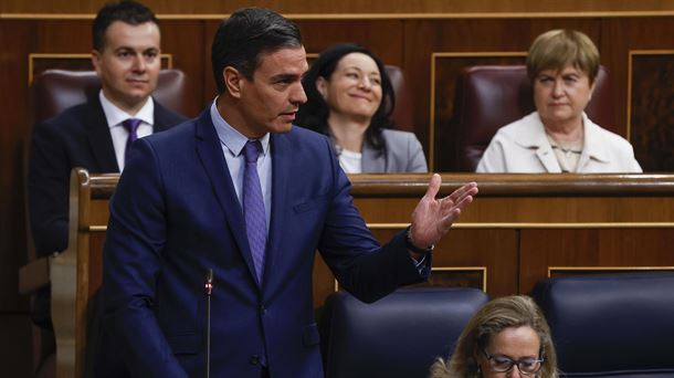 Pedro Sánchez, artxiboko irudian. Argazkia: EFE