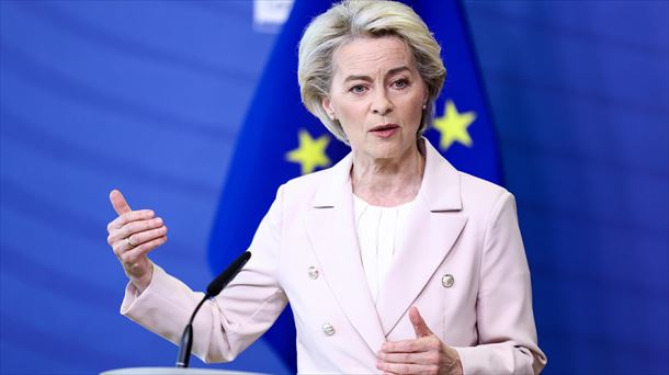 Ursula Von der Leyen Europako Batzordeko presidentea. Argazkia: EFE