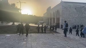 Istiluak izan dira gaur ere Meskiten Zabalgunean, Ramadaneko azken ostiralean