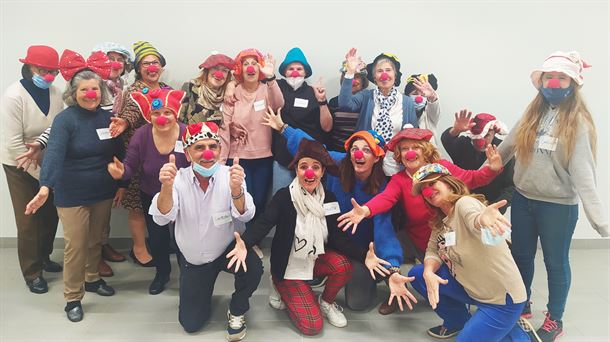 Taller de risoterapia en Irun, con Ana Egiazabal