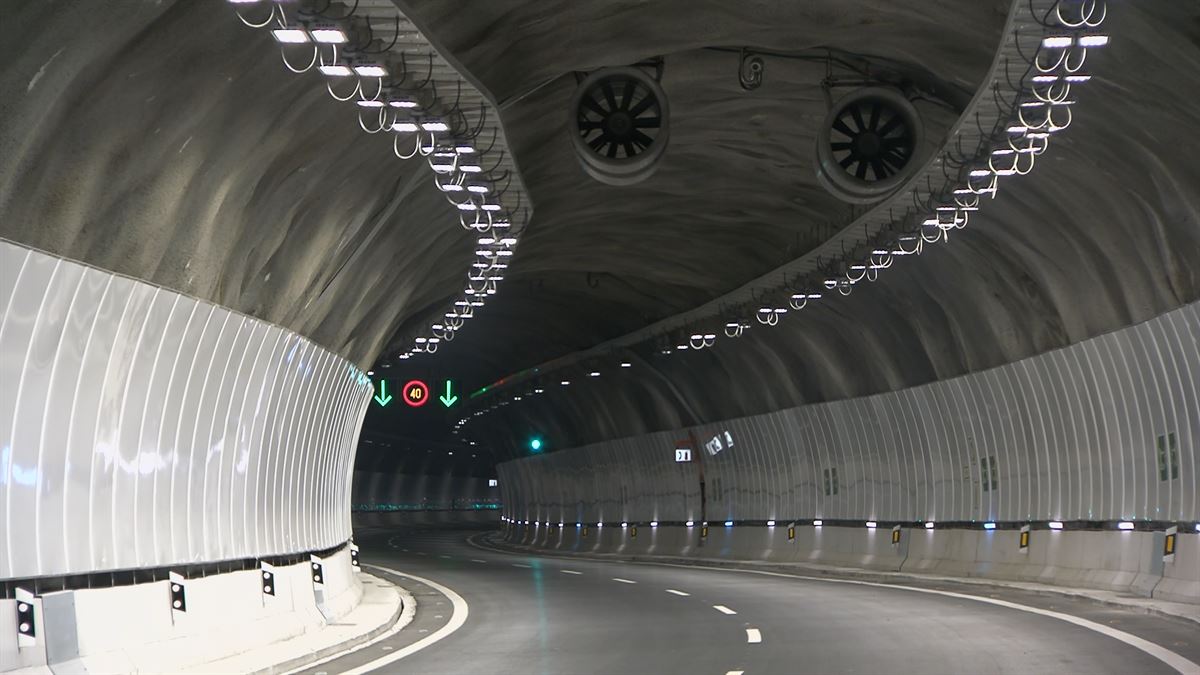 Túnel de Belabieta. Foto: Gipuzkoako Foru Aldundia