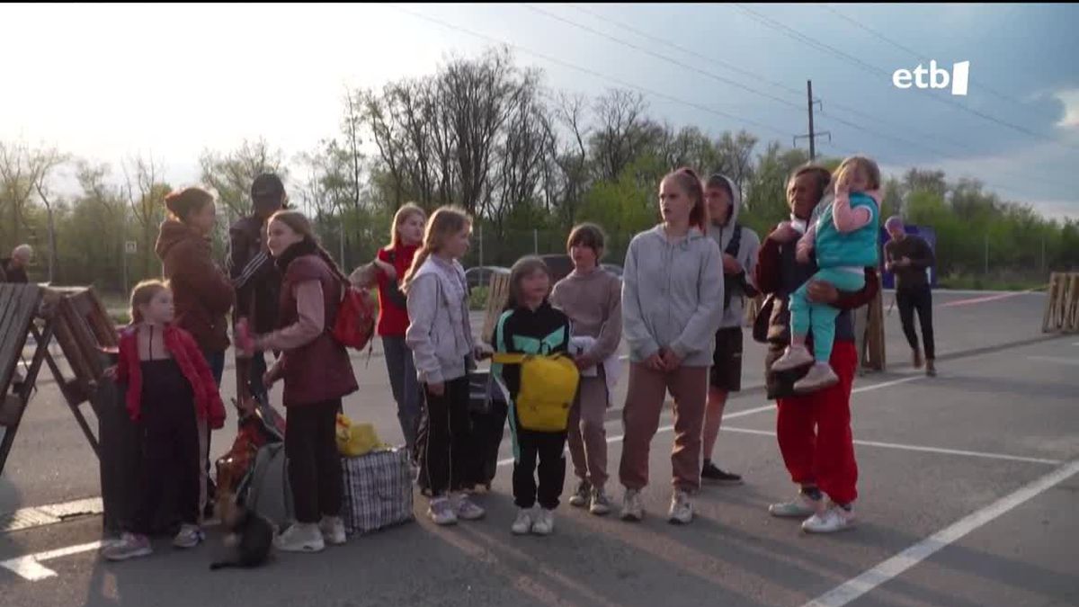 Zaporizhia. Agentzietako bideo batetik ateratako irudia.