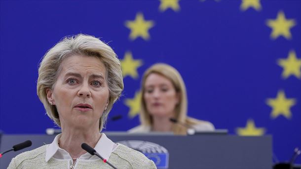 Ursula von der Leyen Europako Batzordeko presidentea asteazken honetan