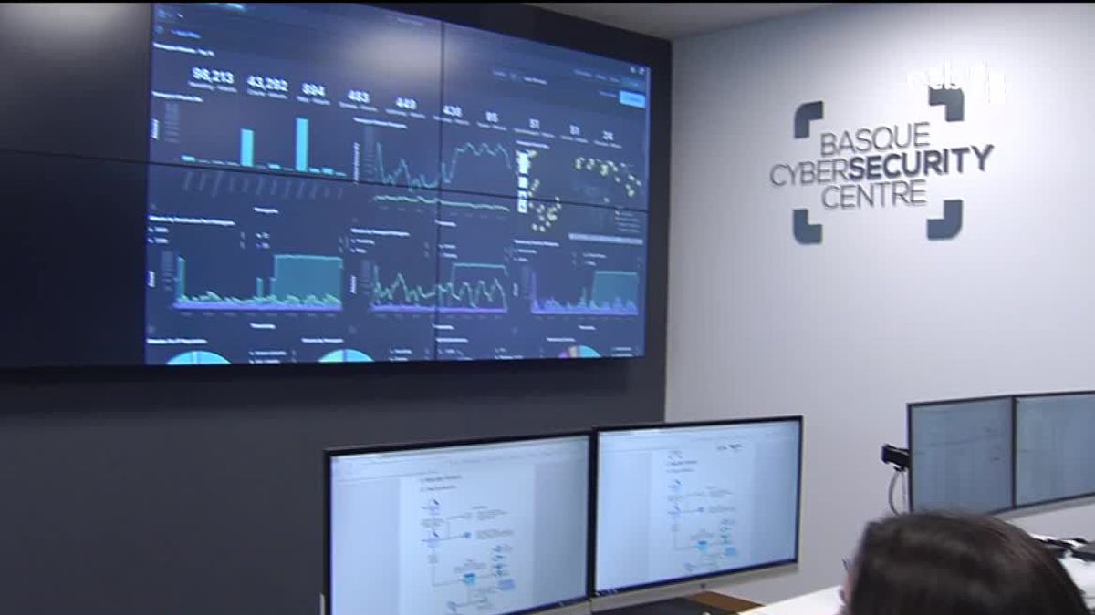 Basque Cybersecurity Centre. Imagen obtenida de un vídeo de EITB Media