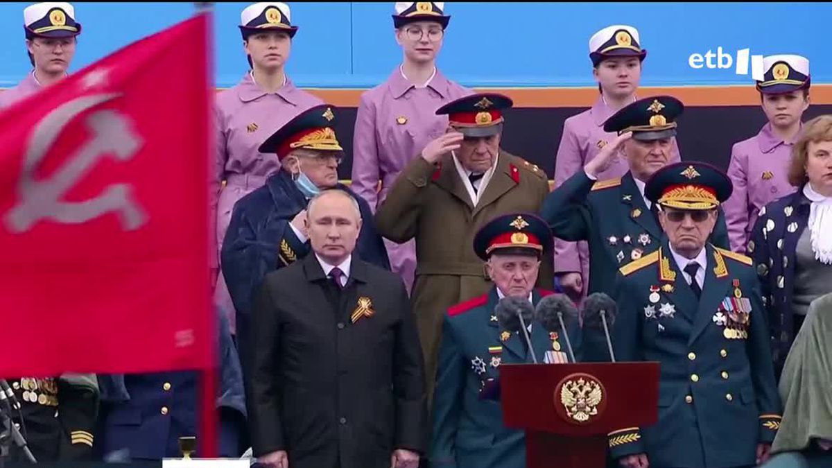 Vladímir Putin. Imagen obtenida de un vídeo de EITB Media.