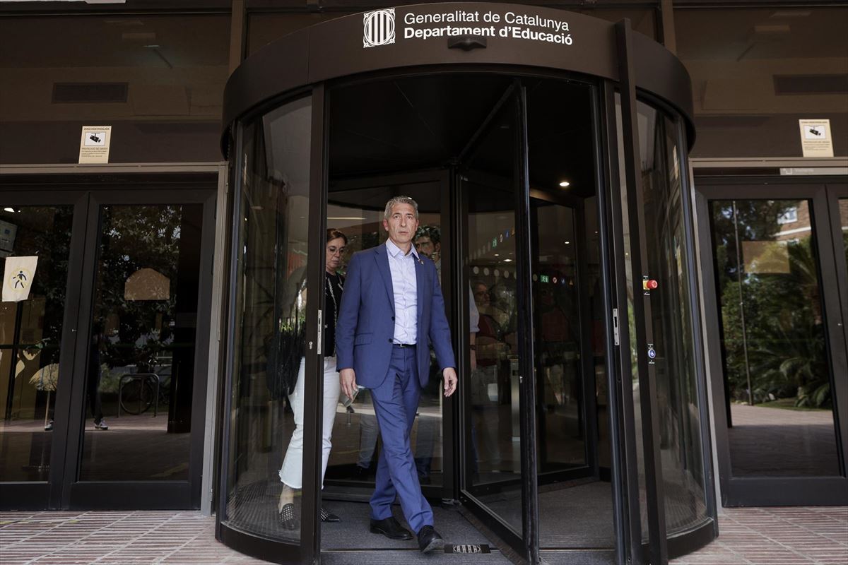 El conseller de Educación de la Generalitat, Josep Gonzàlez-Cambray. Foto: EFE