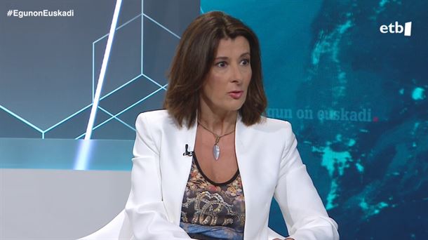 Laura Garrido, hoy, en Egun On Euskadi