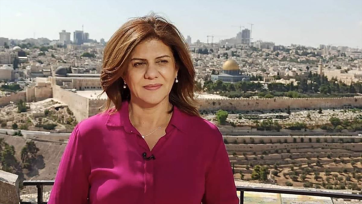 La periodista Shireen Abu Akleh. Foto de archivo: EITB Media
