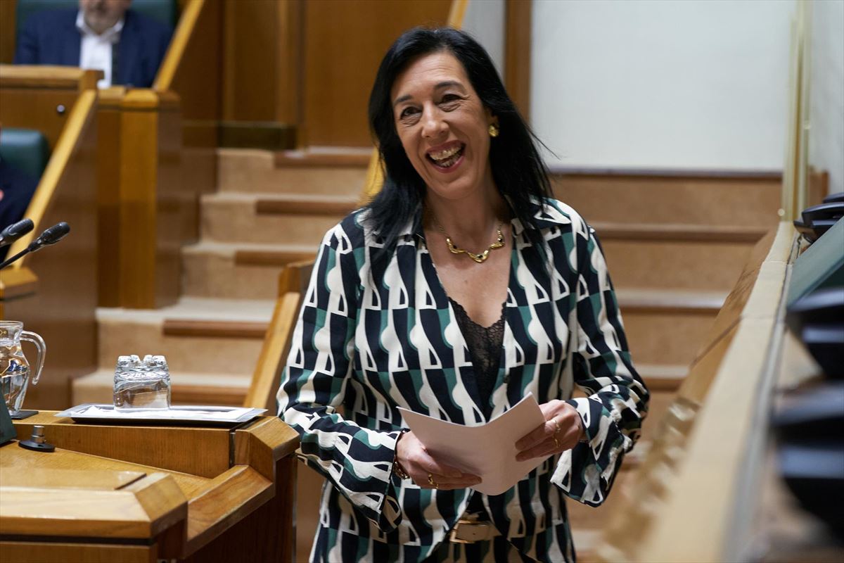 Amaia Martínez, única parlamentaria de Vox.