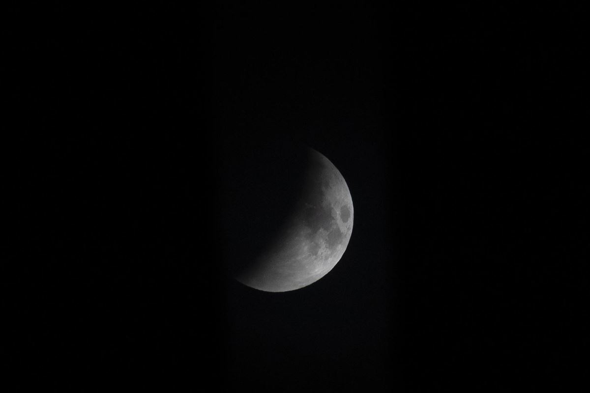 La Luna. Foto: EFE.