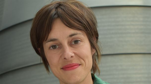 Estibaliz Urresola, directora del cortometraje "Cuerdas"