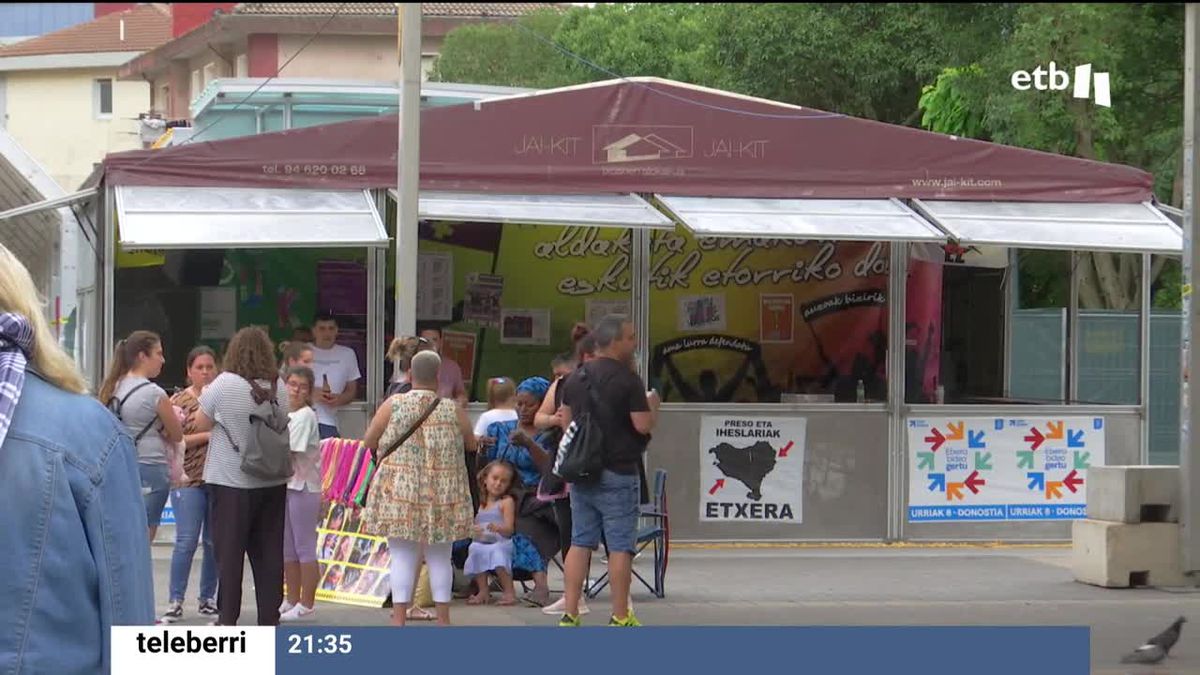 Fiestas de Ortuella. Imagen extraída del vídeo.