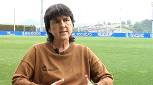 Garbiñe Etxeberria, directora deportiva de la Real: ''Lo que ha hecho el equipo es extraordinario''